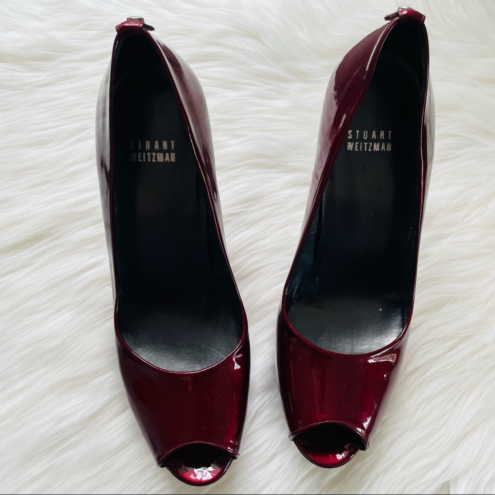 STUART WEITZMAN Patent Leather Pumps Size 9.5
